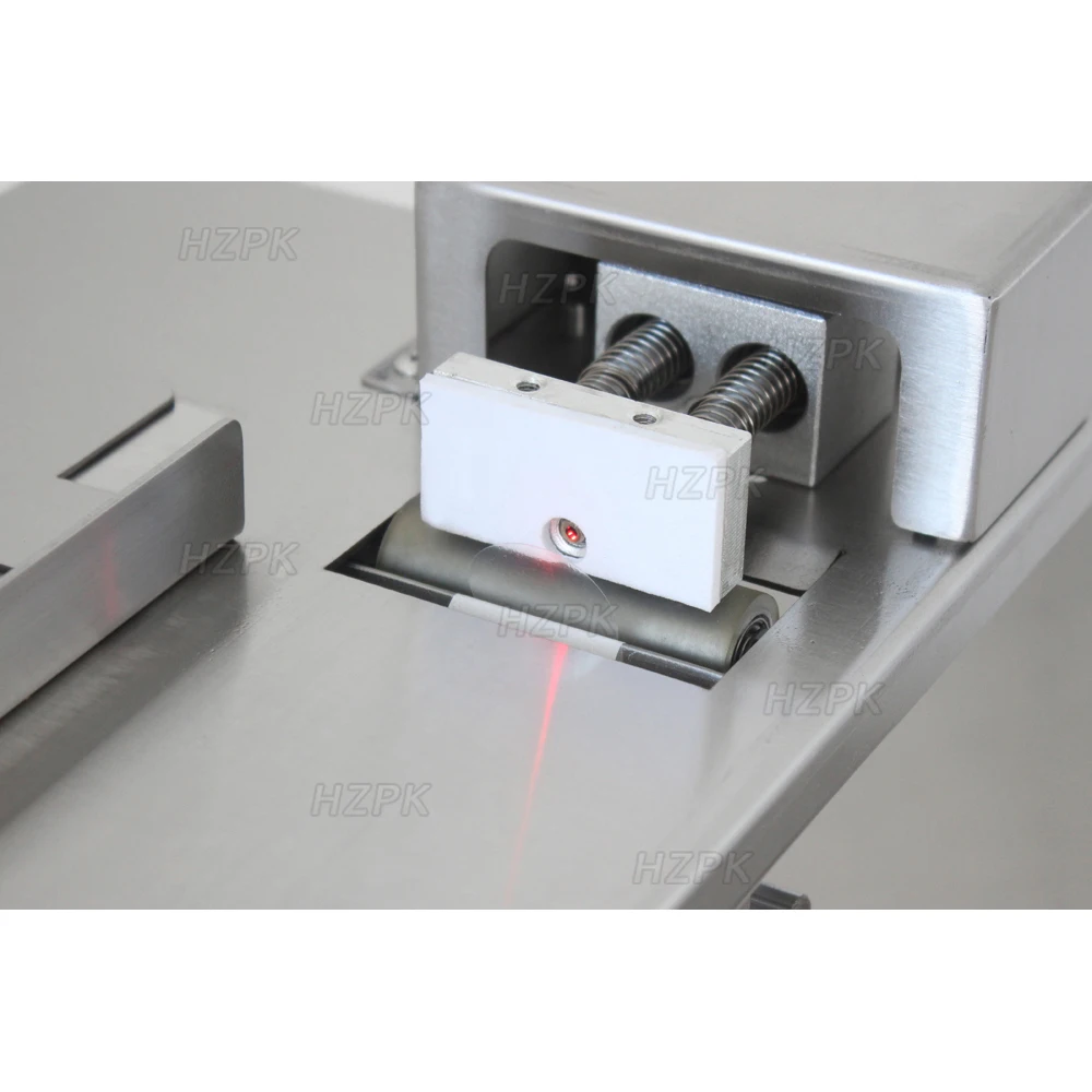 Right Angle Box Labeling Machine HZPK Carton Labeling Applicator Machine Flat Corner Right Angle Self ...