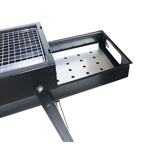 Foldable Mini Barbecue Grill LightWeight Small BBQ Grill for Outdoor Backyard Camping Picnic Beach Cooking