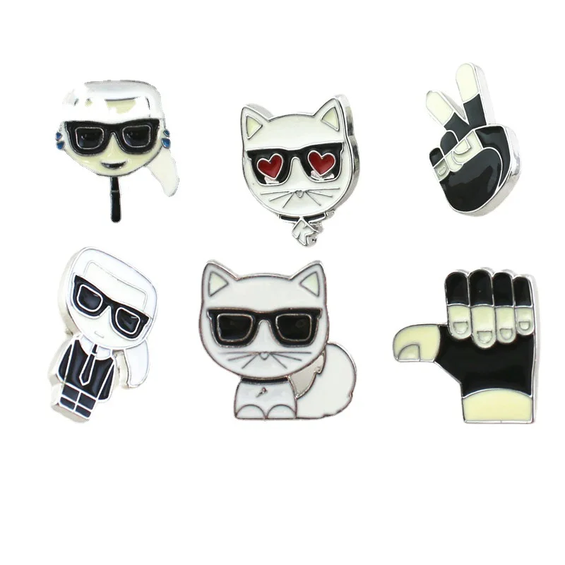 Аксессуары для одежды гравировка логотипа на заказ эмалевые заклепки с логотипом