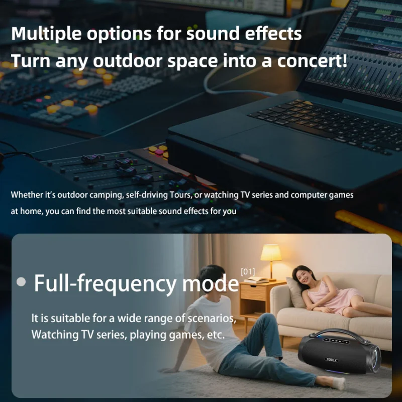 SODLK S1620 300W！ ワイヤレススピーカー 高音質！ 重低音！ SODLK S1620 300W！ ワイヤレススピーカー 高音質！ 重低音！ SODLK