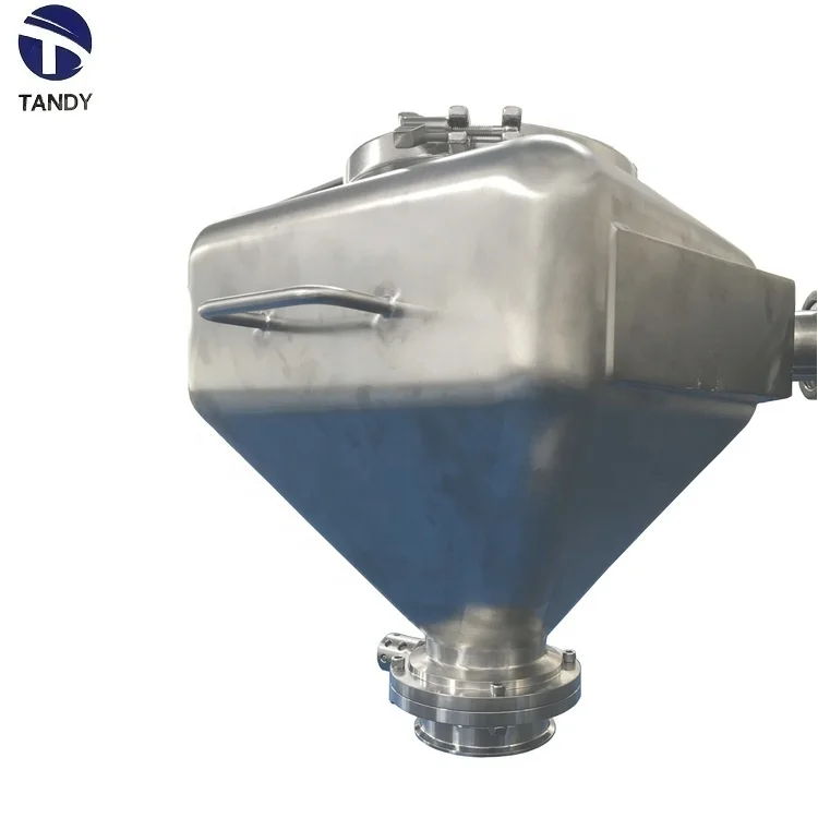 Powder Mixing Machine Laboratory Blender With Hopper  Type Mixer