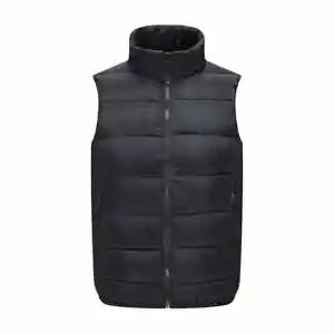 China Manufactory Outdoor Work Vest for Men Breathable Casual Style with Reflective Pockets Winter Outer Wear