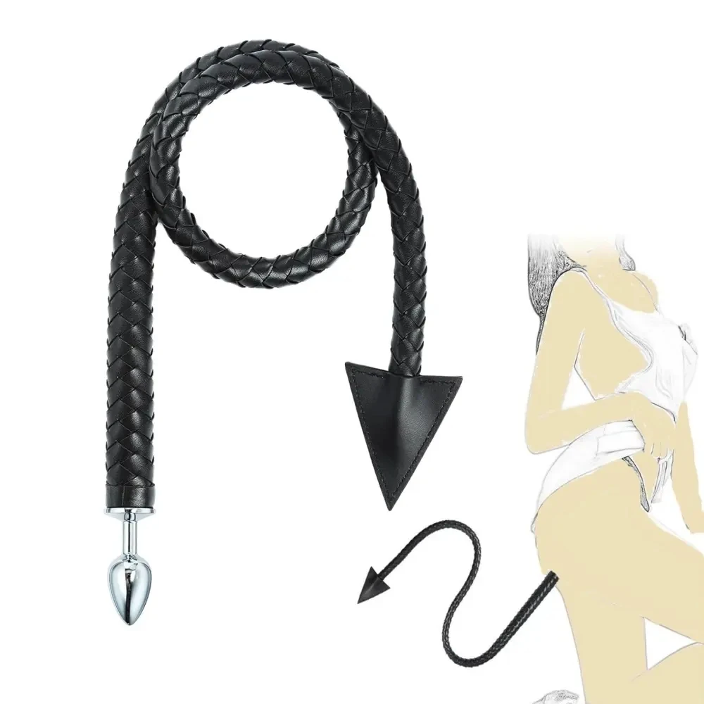 Devil Tail Whip - BDSM Cosplay Anal Plug & Bondage Toy Devil Tail Whip - BDSM Cosplay Anal Plug & Bondage Toy