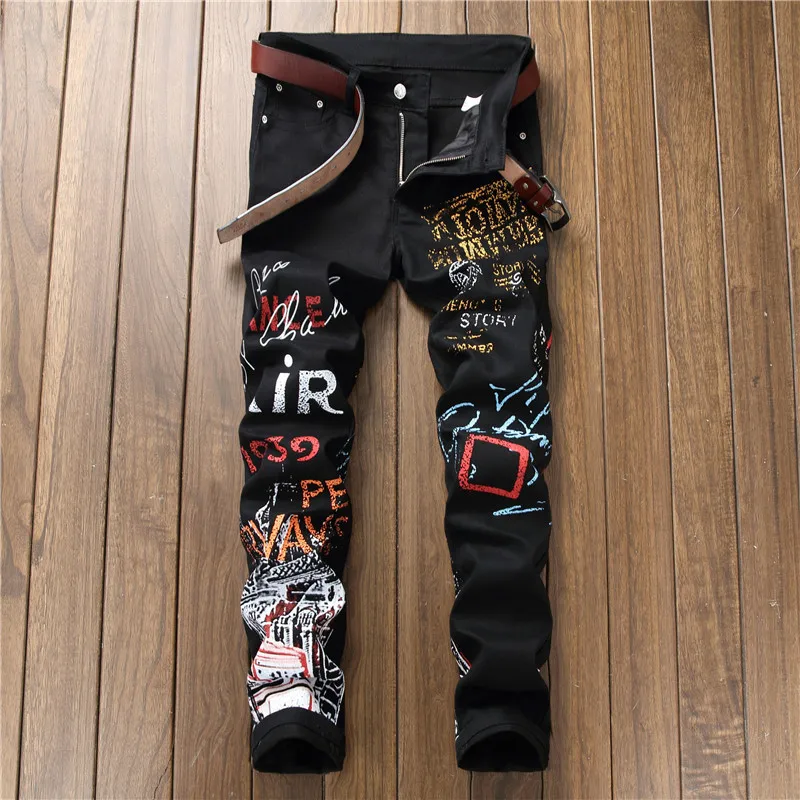 jeans for men with designs