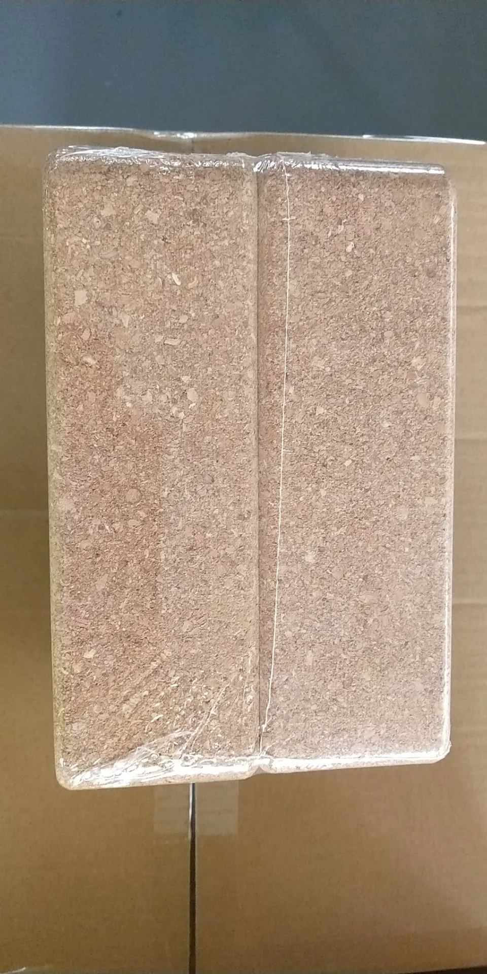 3"* 6" * 9 "oem日常使用健身块和表带套装软木砖瑜伽块制造商