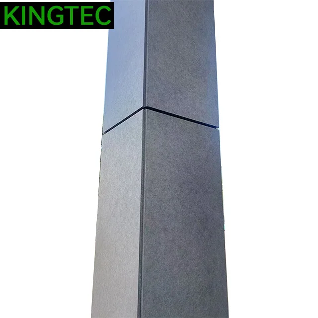 Eco-Friendly High Performance Rainscreen Facade System Modern Fireproof Cement Wall Fiber Board Cladding Perforated Exterior