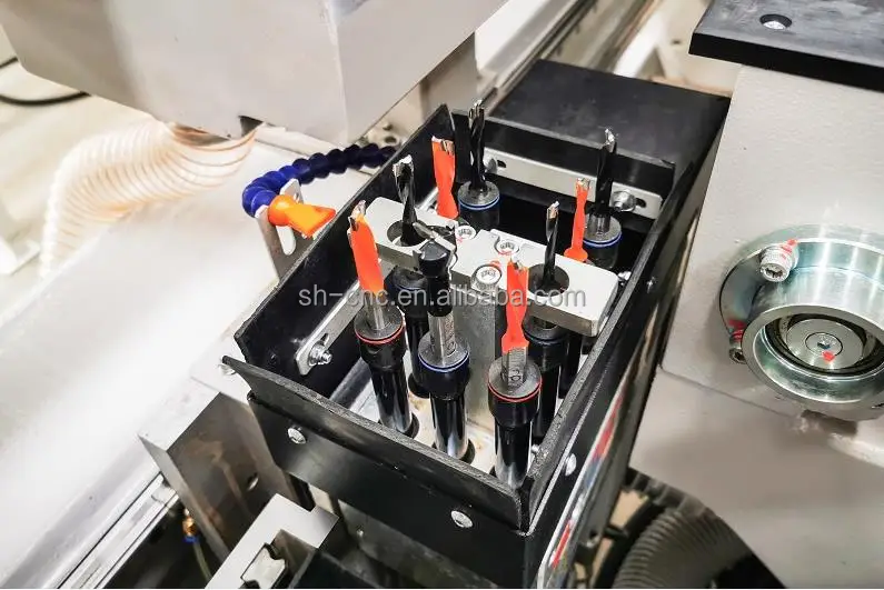 High Efficiency Woodworking Deep Hole Drilling Six Sides Processing