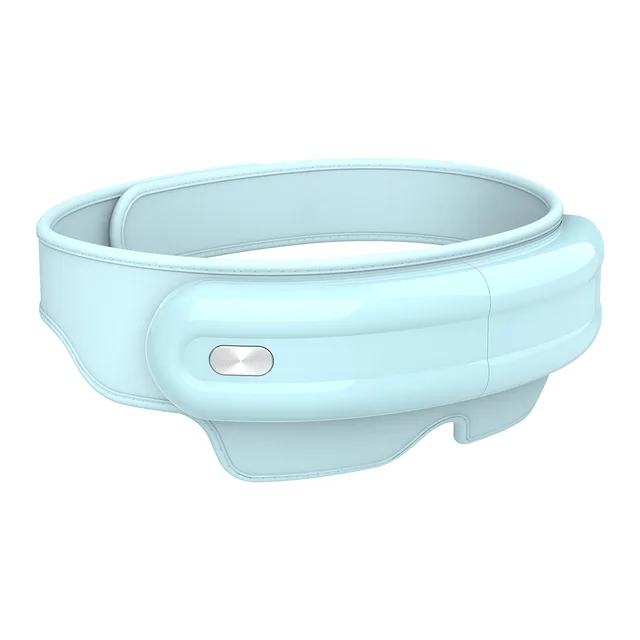 Eye Care Massager Voice Controlled Vibration Therapy Device with Cold Warm Feature Relieve Eye Fatigue Mask