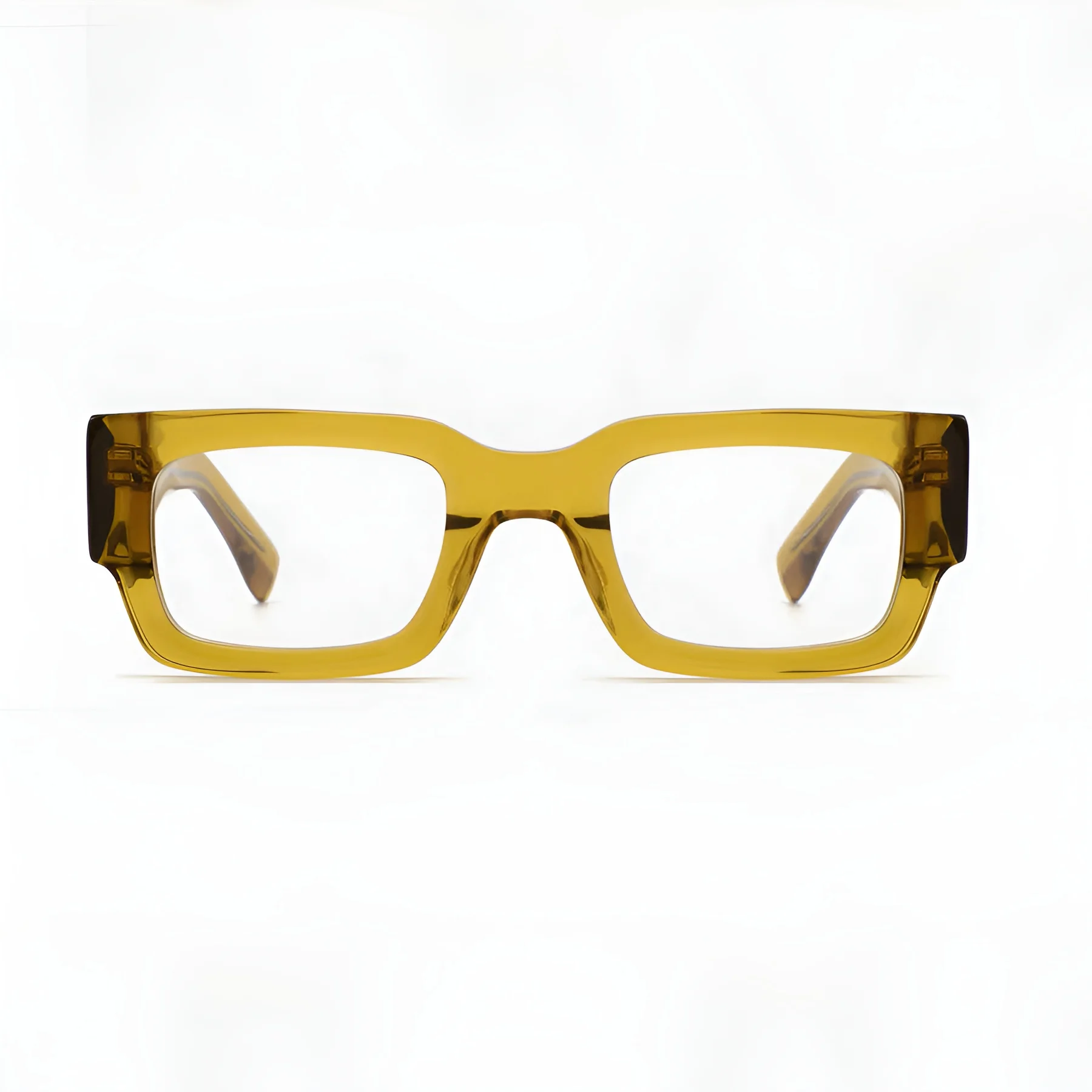 Occhiali di alta qualità eleganti quadrati di marca acetato