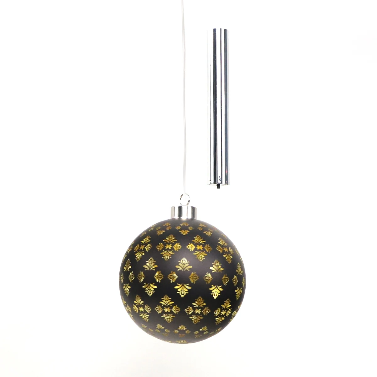 Wholesale Battery Powered Hanging Glass Ball For Christmas Tree Decorations Hand Blown Customized