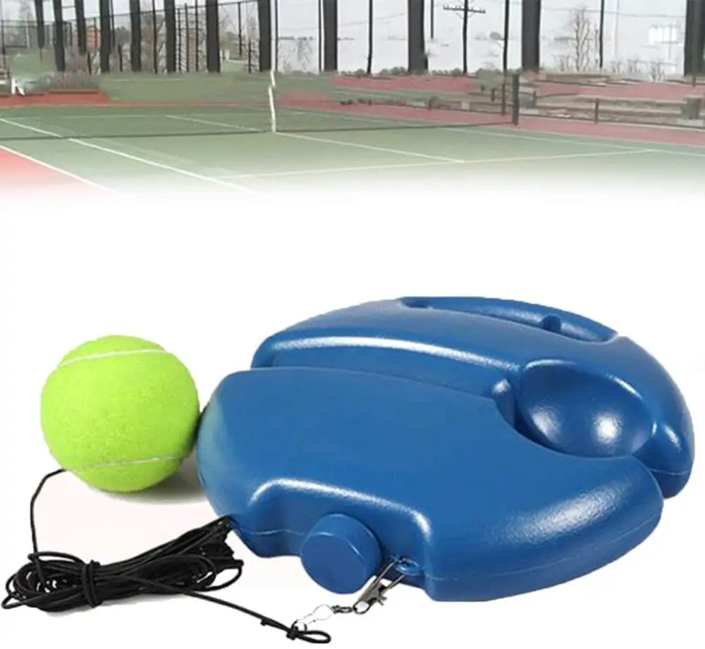 Tennis Training Partner Sparring Device Aids Tool Elastic Rope Ball Practice Self-Duty Rebound Tennis Trainer