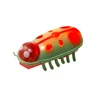 Glowing ladybug red green