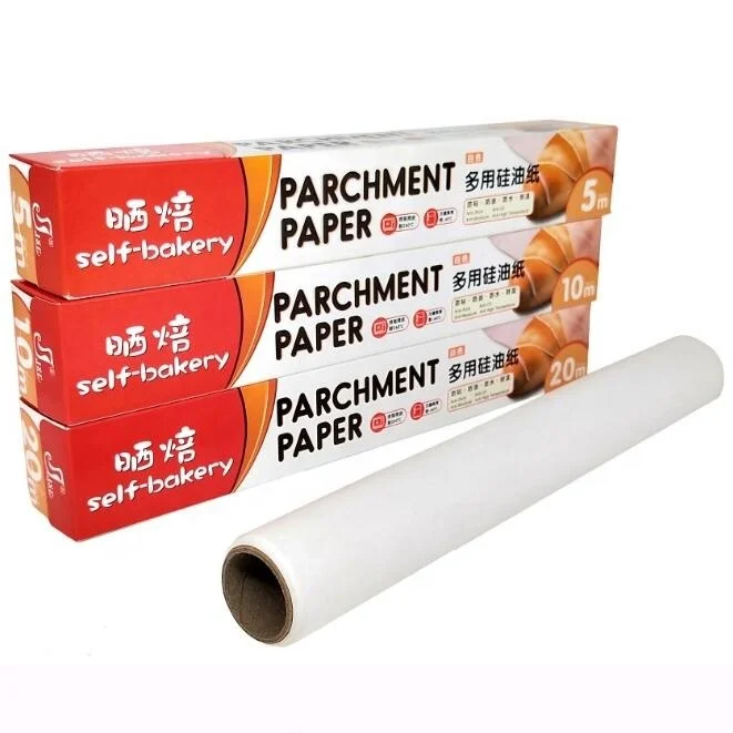 silicone coated parchment baking paper rolls