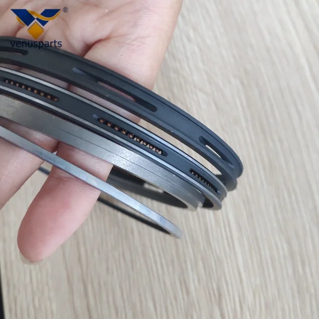 Factory Direct Sales Durable 14301-21112 Ypr Piston Ring Korea Diesel Engine Parts for Kubota Er65 87mm Piston Ring Set