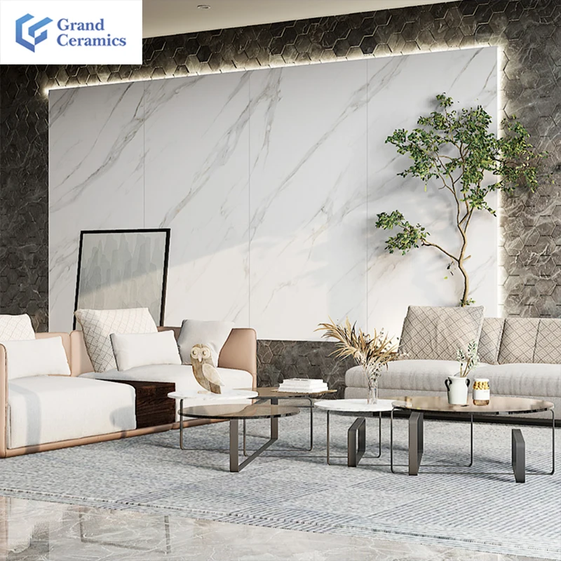 Foshan big slabs artificial marble sintered stone for wall floor table