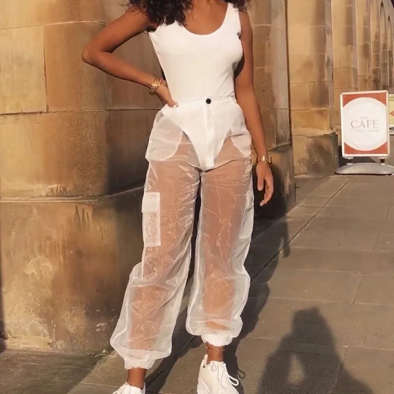 Trousers,Cargo Pants Women,Mesh Pants 
