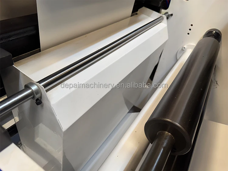 Flexographic Sticker Label Printer Labels Logo Die Cutting UV Dryer ...