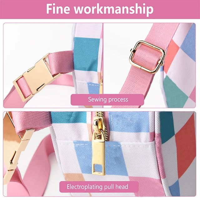 Custom Design Mouse Head Nylon Multicolor Children Waist Purse Girls Bum Bag Kids Fanny Pack Kid Custom Design Kids Belt Bag