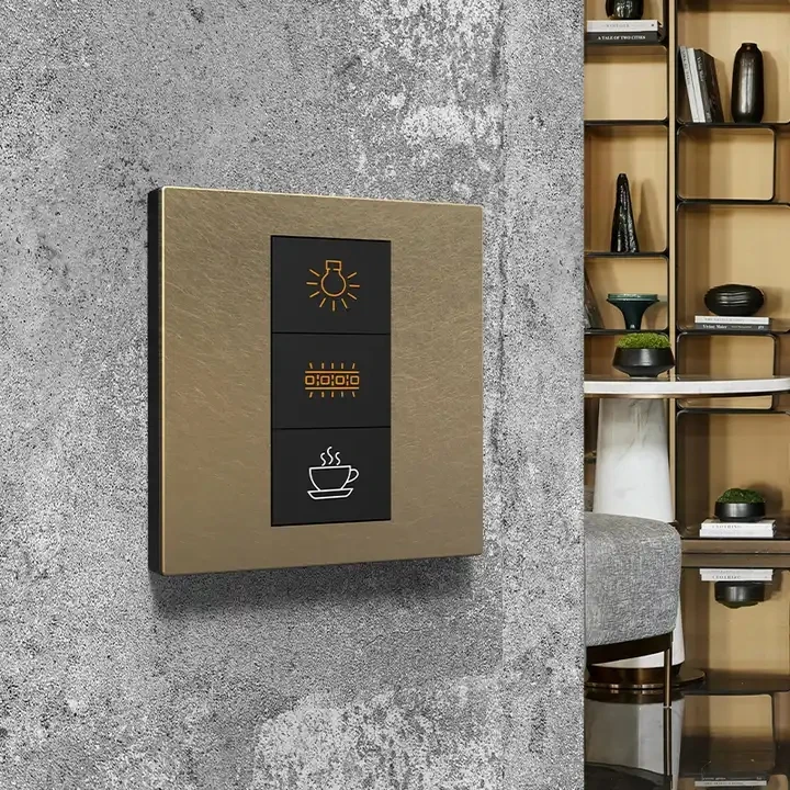 New Design Factory Smart Life Home House Rs485 Modbus Protocol Switch Led Light Wall Switch