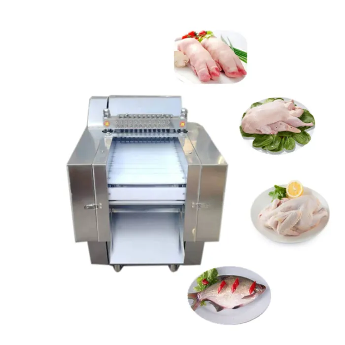 Automatic Chicken Cutter Chicken Cutter Chicken Duck Fish Meat Cutter -  China Chicken Cutting Machine, Fish Cutting Machine