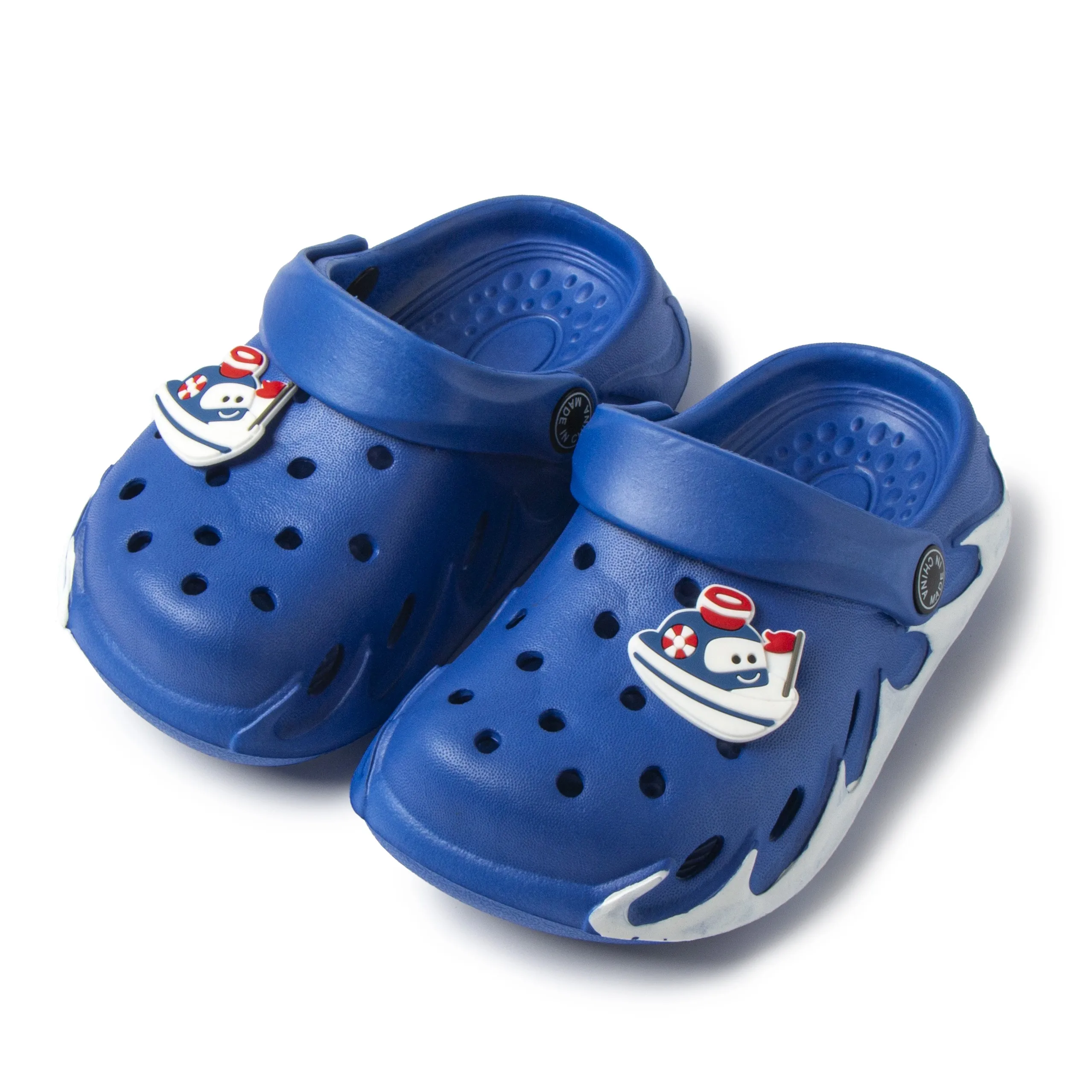 Новые удобные дышащие Повседневные детские тапочки, милые детские Мультяшные тапочки для улицы