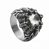 Vintage Silver White Stone (US)