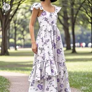 2026 ODM  Simple Style High Waist Women's Dresses Woven Sleeveless Summer Dress Casual Dresses for Women's Party Wear