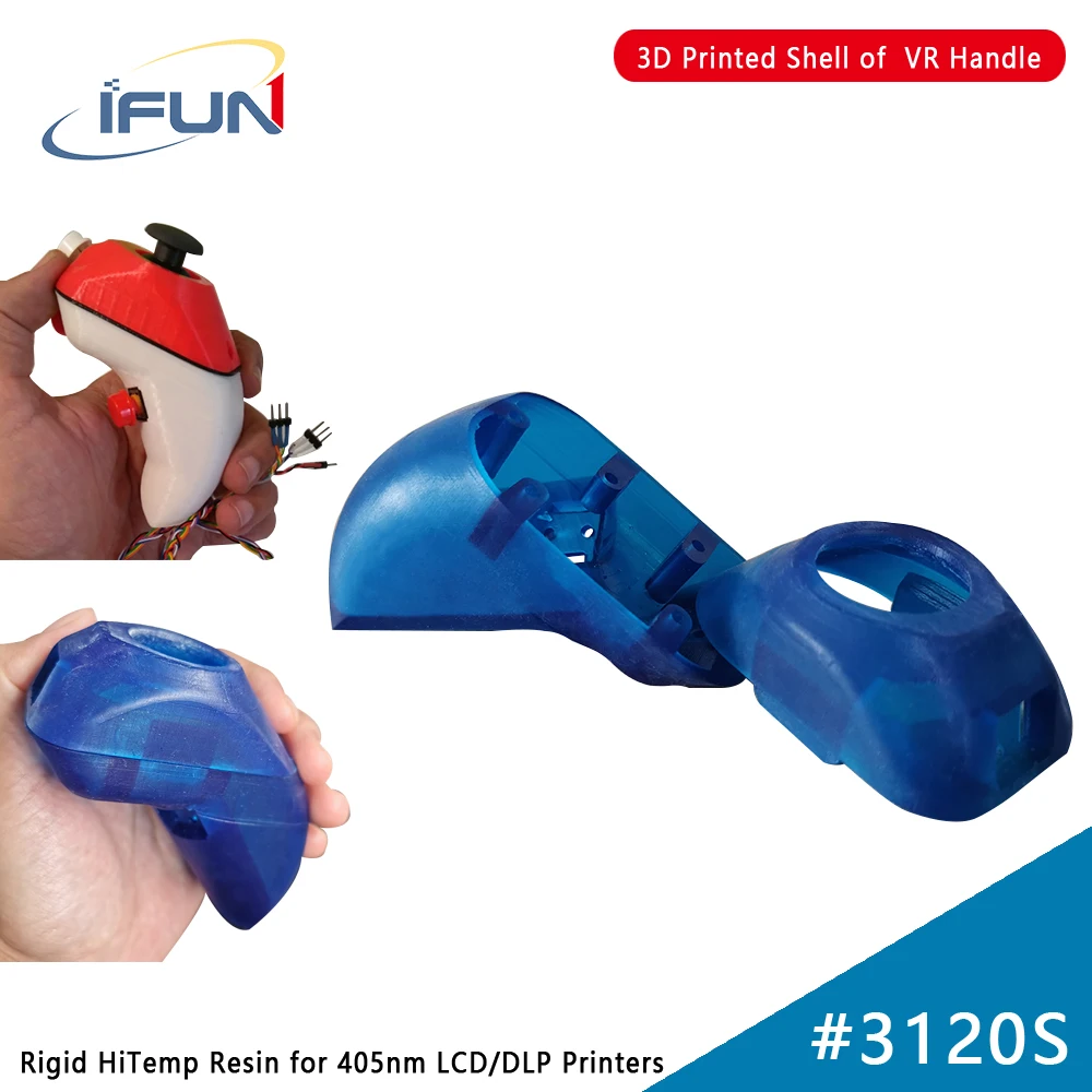IFun 3120 Модернизированный синий цвет печати фотополимерные 405nm УФ 3D принтер смолы для ЖК-дисплея с применением для потребительской электроники