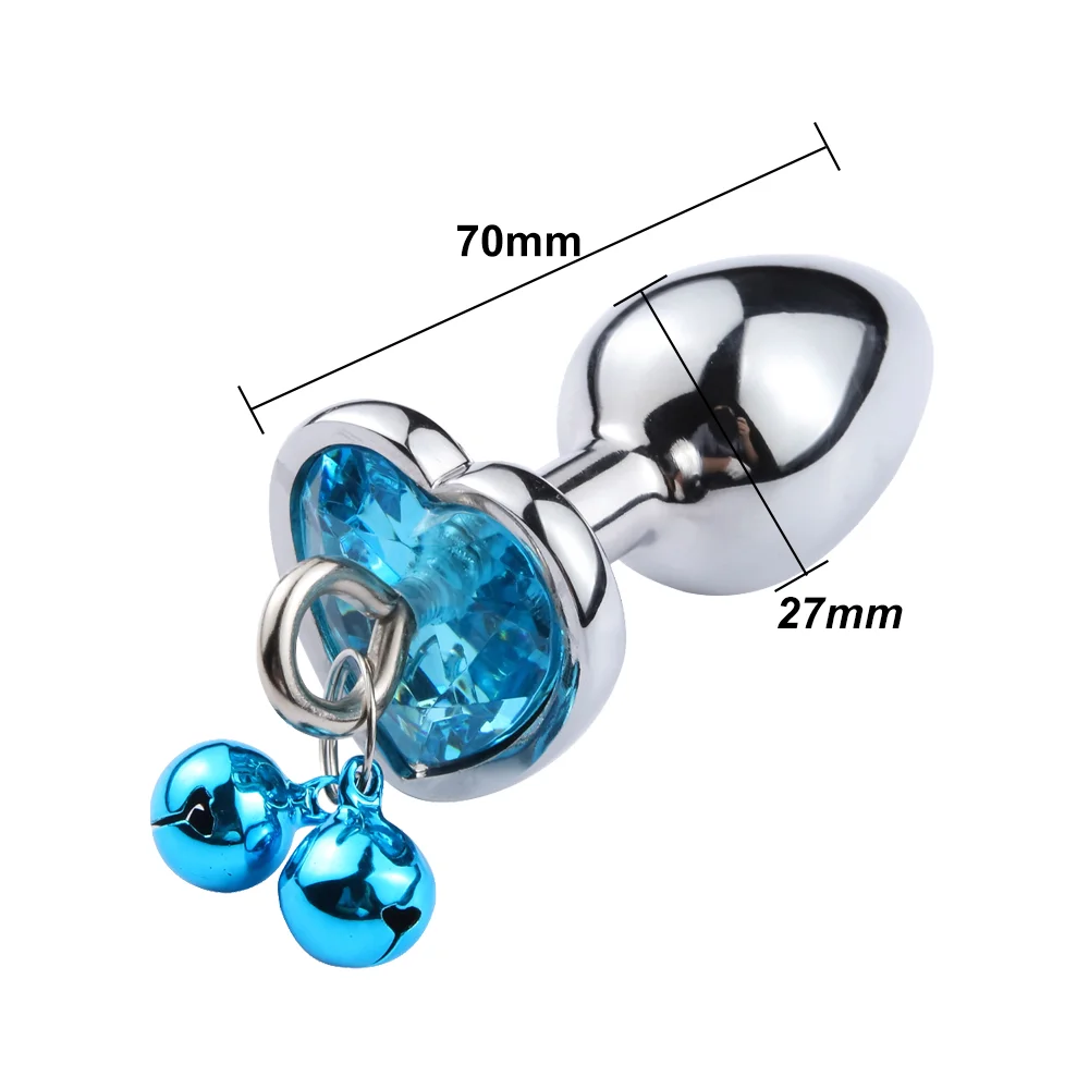 Offres Spéciales Laisse Cloche Ronde/En Forme De Coeur Diamant Base En  Métal Diamant Anal Dilatateur Privé BDSM Butt Plug pour Hommes et Femmes  Anus| Alibaba.com