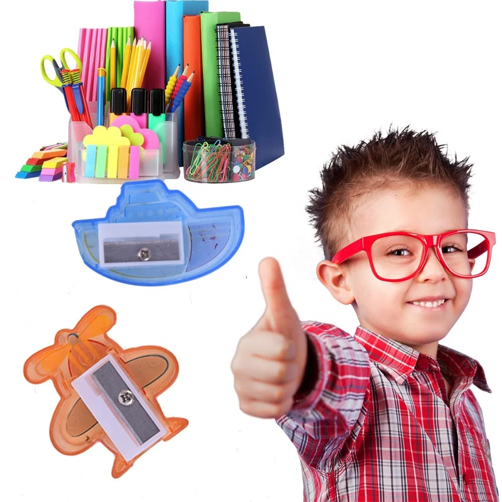 Оптовая продажа, разнообразные канцелярские принадлежности, Заводские игрушки, Пластиковая точилка для карандашей для детей