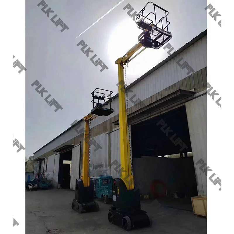 12m Automatic Mini Self Propelled Cherry Picker Lifter