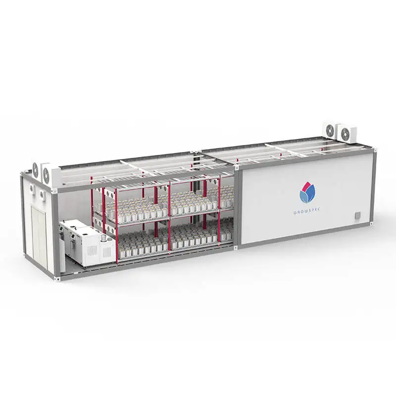 Smart Climate Control Growing Box Climate Chamber Vertical Aeroponic Farming Smart Farm System