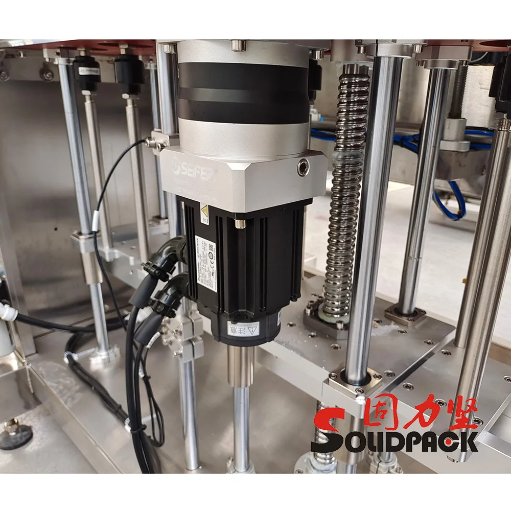 Solidpack Automatic Chili Sauce Peanut Butter Paste Filling Machine
