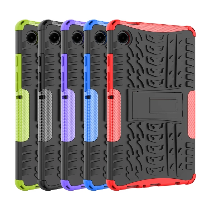 Shockproof 2 in 1 Hybrid Rugged Silicon Case For Samsung Galaxy Tab A9 ...