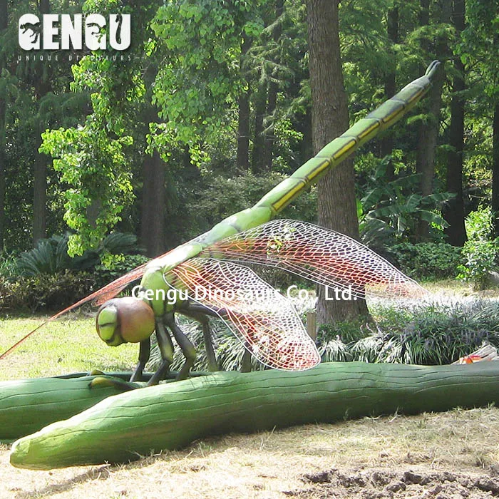 Amusement Park Large Robot Dragonfly Model for Sale