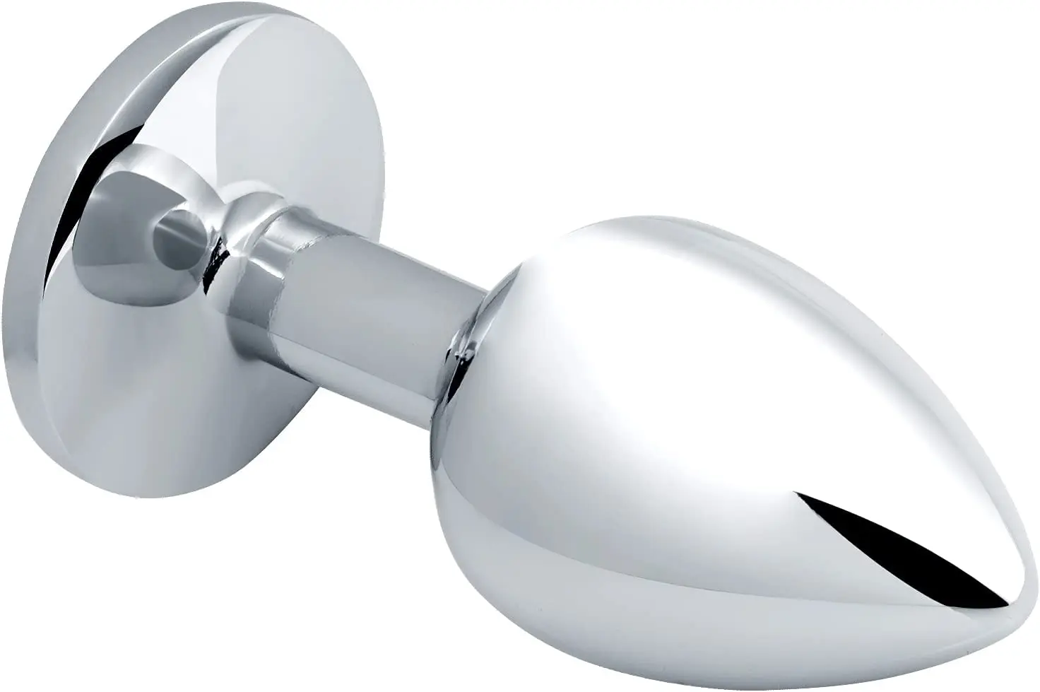 Intimate Metal Anal Plug with Crystal Jewelry Smooth Touch Female Butt Plug Anal Bead Anus Dilator Anal Toys for Male Men Women%