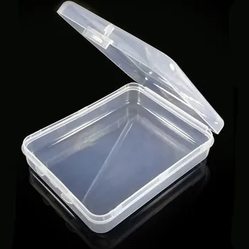 Factory Direct Multifunctional Clear Box Modern Office Organizer Card Packaging Unhinged Top Food Storage