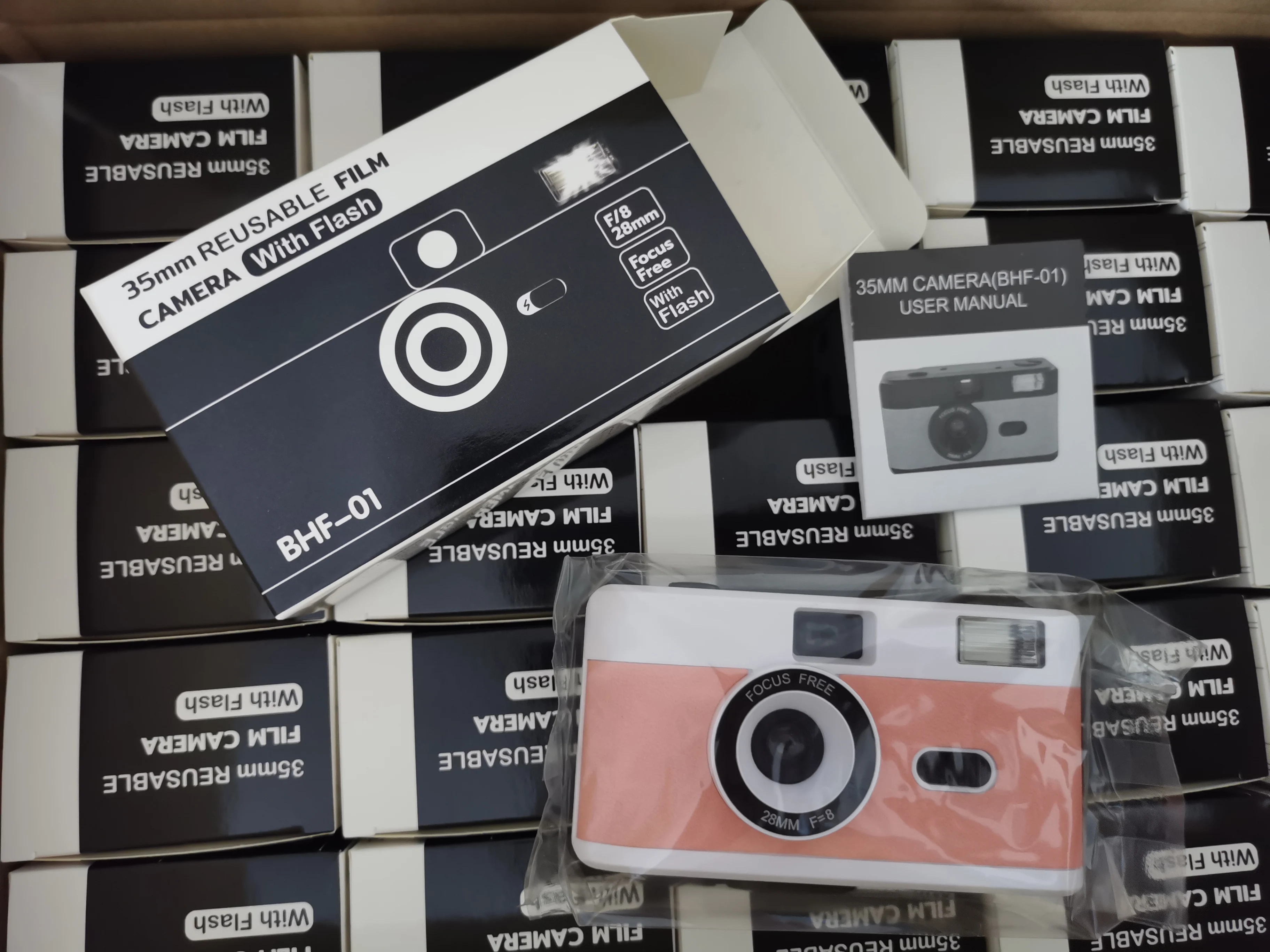 Premium Colorful Reloadable Non Disposable Reusable 35mm Film Cameras