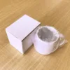 Taza blanca + caja blanca