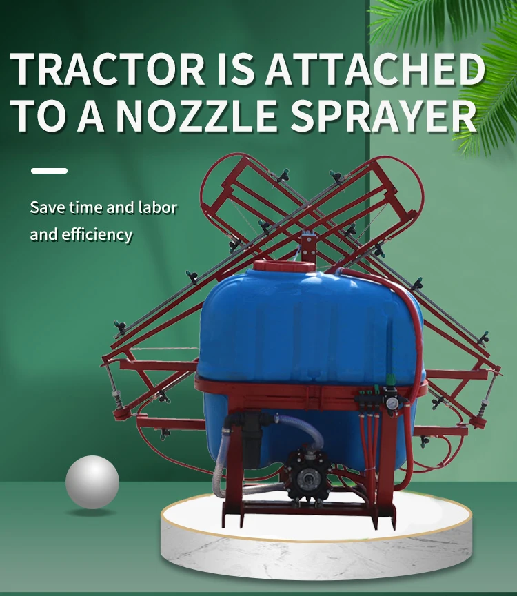 Agricultural High Efficiency Sprayer Tractor Sprayer 500l - Buy Tractor ...