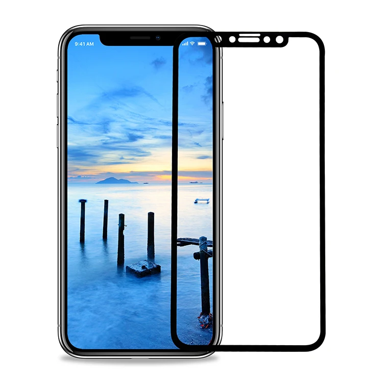 Antibroken Mobile Screen Protector Tempered Glass Sheet,For Iphone X Screen Protector 9h