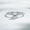 18K White Gold