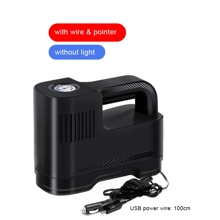 Achetez en gros Sans Fil Portable Numérique Petit Dc12v Voiture Pneu  Gonfleur Pompe à Air Portable Compresseur Gonfleur Voiture Pompe à Air  Chine et Pompe à Air à 35.5 USD