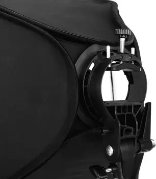 GODOX SFUV8080 Foldable Softbox Bowens Mount 80x80cm Softbox Kit with S-Type Speedlite Bracket Carrying Bag for Camera Flash detail image