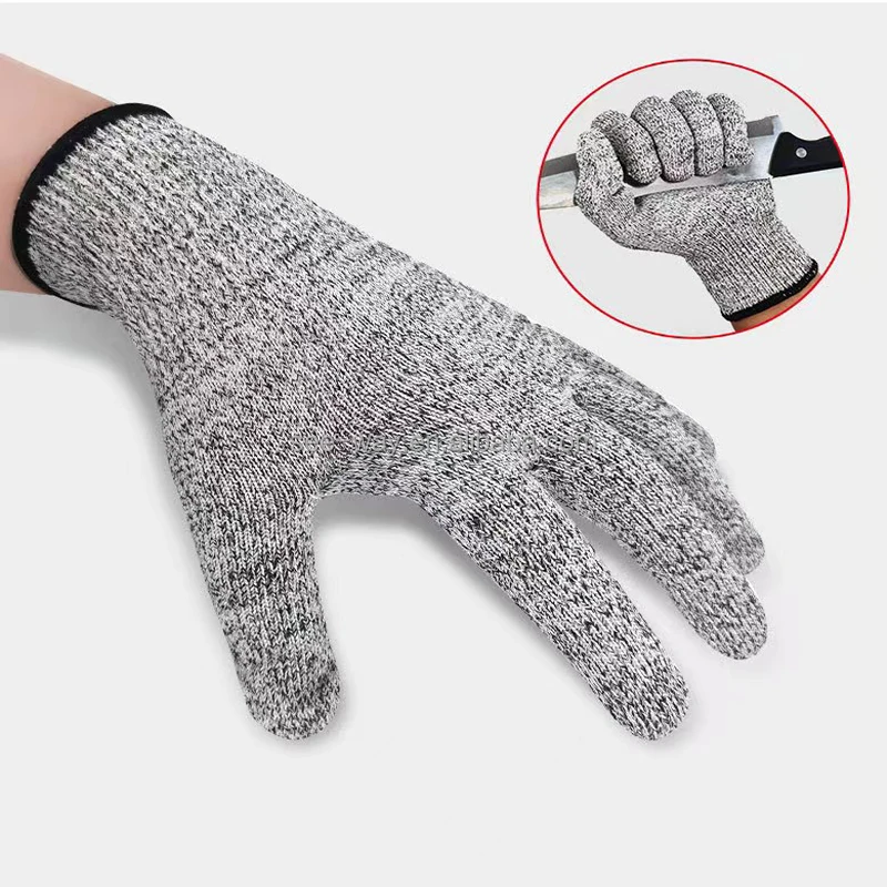 Seeway  HPPE Anti Cut Level 5 Protection Safety Gloves Cut Resistant Glove for Handjob Work
