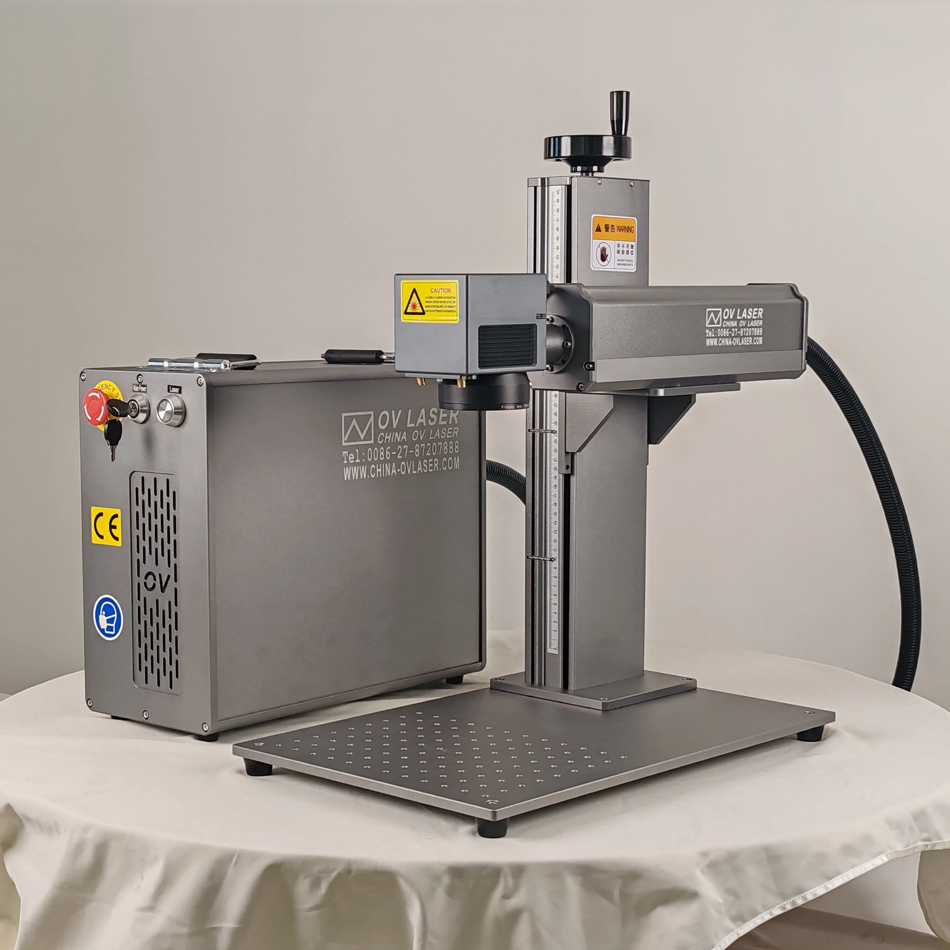 Lightburn Laser Metal Engraving Machine to Engrave Serial Number on Steel Pistol Laser Engraver for Firearms Pistol Slide