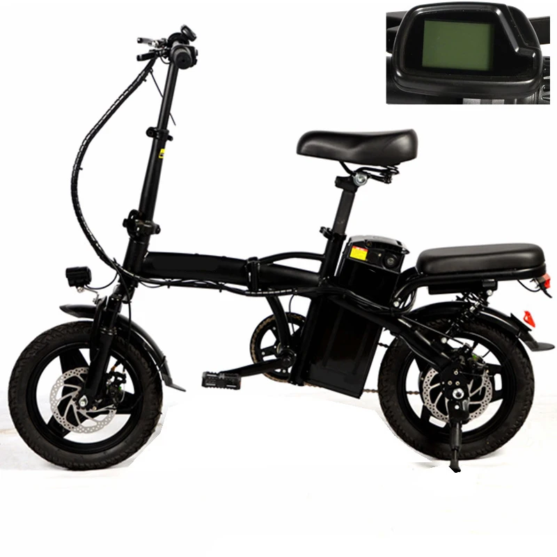 EU Warehouse 14 Inch Foldable Bicicleta Electrica Niubility B14 Bicycle 48V  400W Motor 25km/h 80km Range Electric City Bike