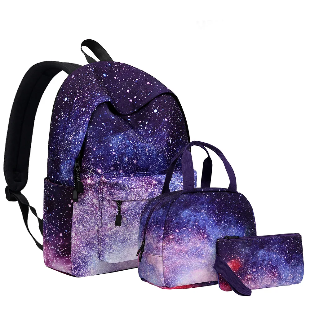 star print backpack