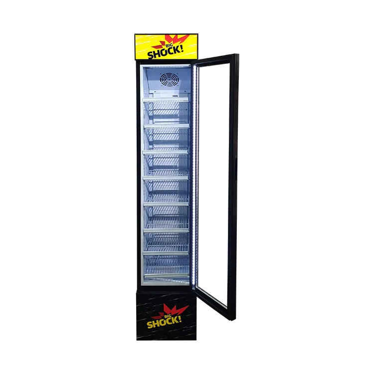 Холодильник для пивных бутылок Meisda 105L коммерческий тонкий вертикальный дисплей