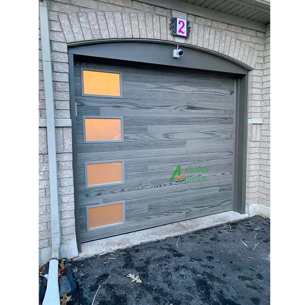 Garage Automatic Door Sectional European Garage Doors Folding Automatic Elec for Residential Door Garage